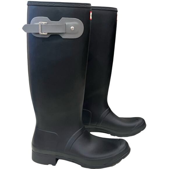 NEW Hunter Original Tour Talk Packable Foldable Rain Boots - Picture 4 of 8